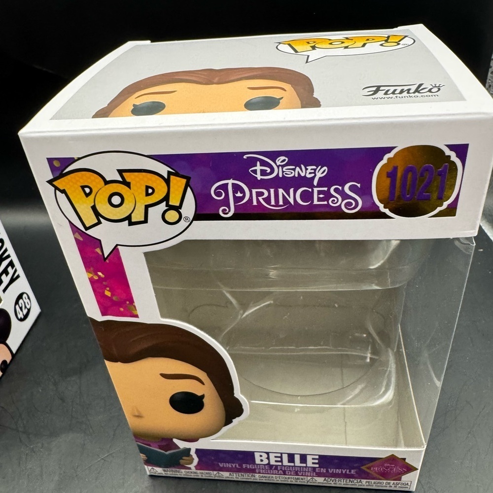 Funko Pop Disney Princess Belle 1021 Replacement Box Mint